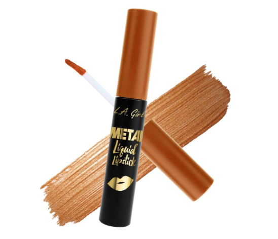 L.A. Girl Metal Liquid Lipstick- GML856 Golden - ADDROS.COM