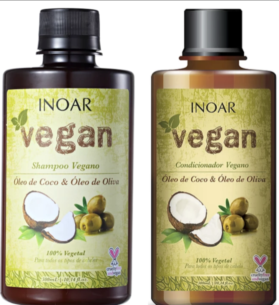 Vegan Shampoo and Conditioner Set