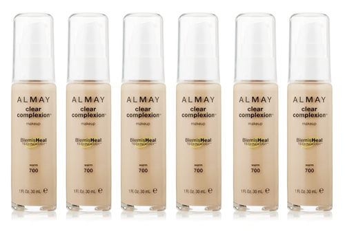 ALMAY Clear Complexion Makeup- Warm 700 (6 Pack) - ADDROS.COM