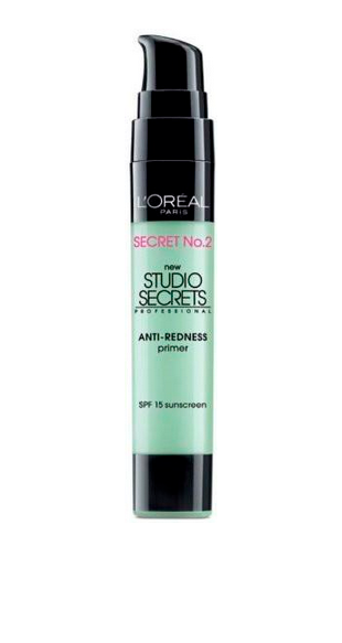 L'Oreal  Studio Secrets Professional Color Correcting Primers Anti-Redness Primer - ADDROS.COM