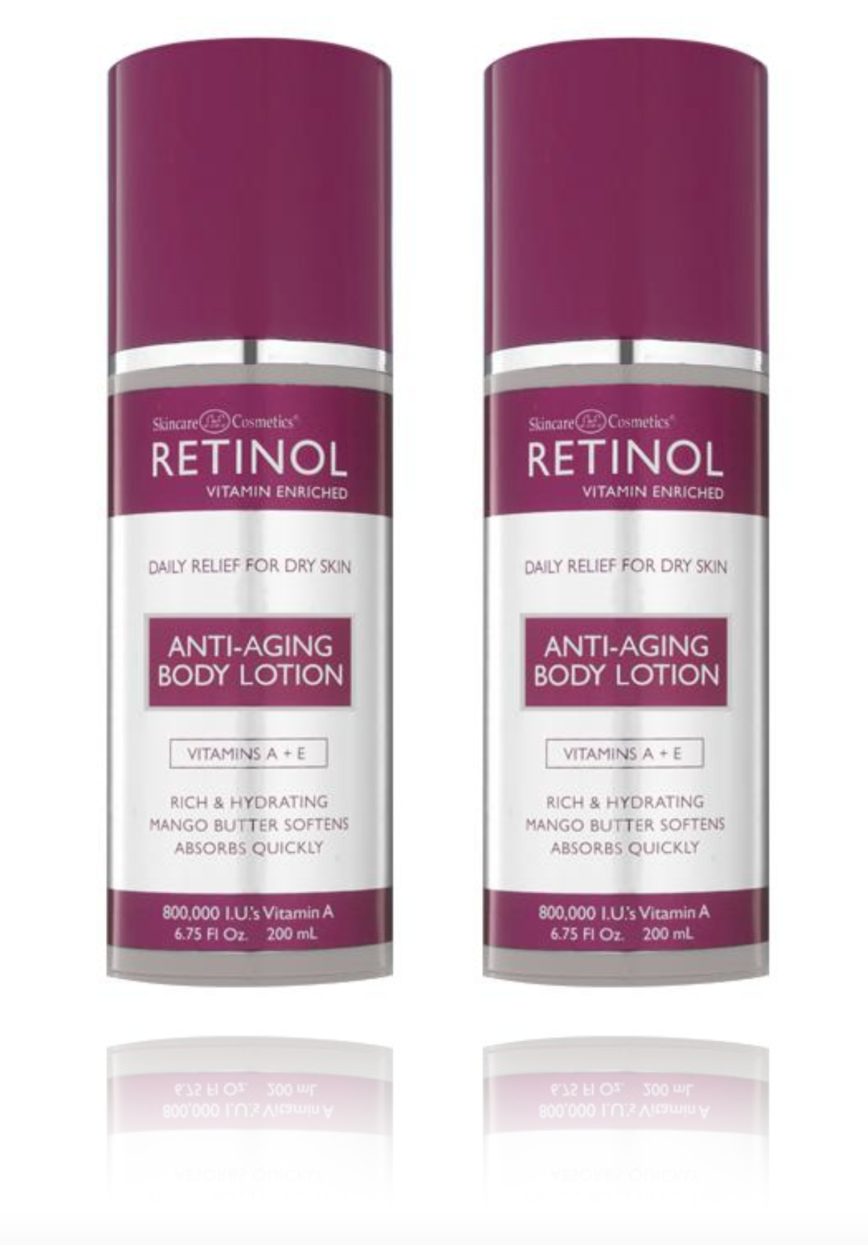 RETINOL Anti-Aging Body Lotion (2-Pack) - ADDROS.COM