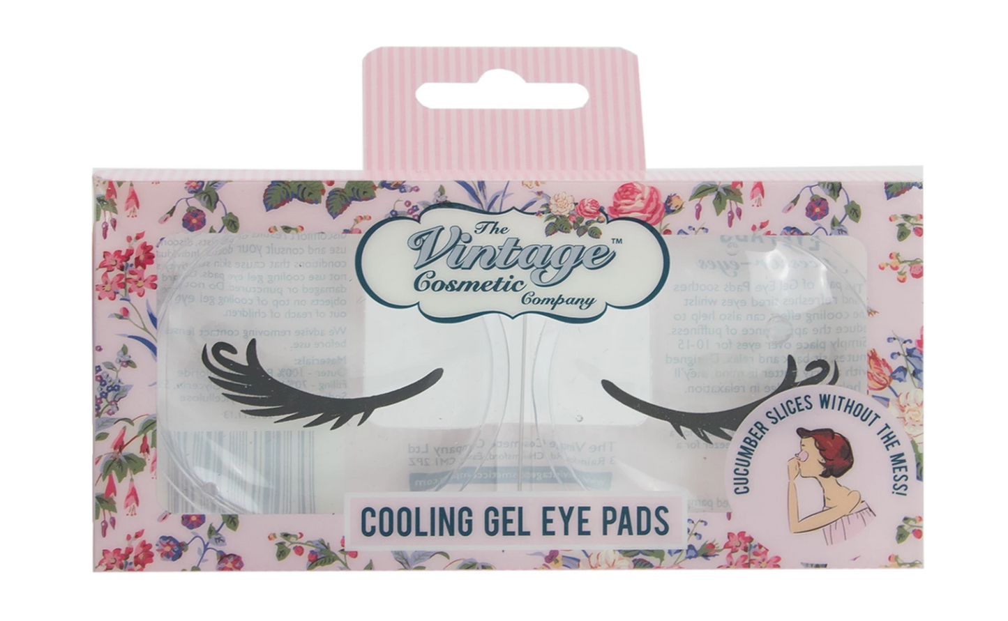 The Vintage Cosmetic Company - Cooling Gel Eye Pads - ADDROS.COM