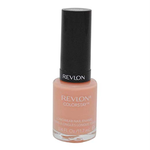 Revlon ColorStay Longwear Nail Enamel - Seashell 025 - 0.4 fl oz (11.7 ml) - ADDROS.COM