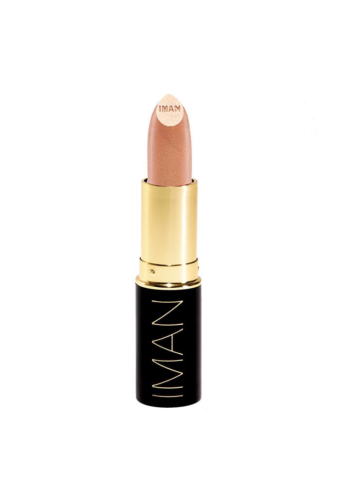 IMAN COSMETICS Luxury Moisturizing Lipstick, Sheer Gold - ADDROS.COM