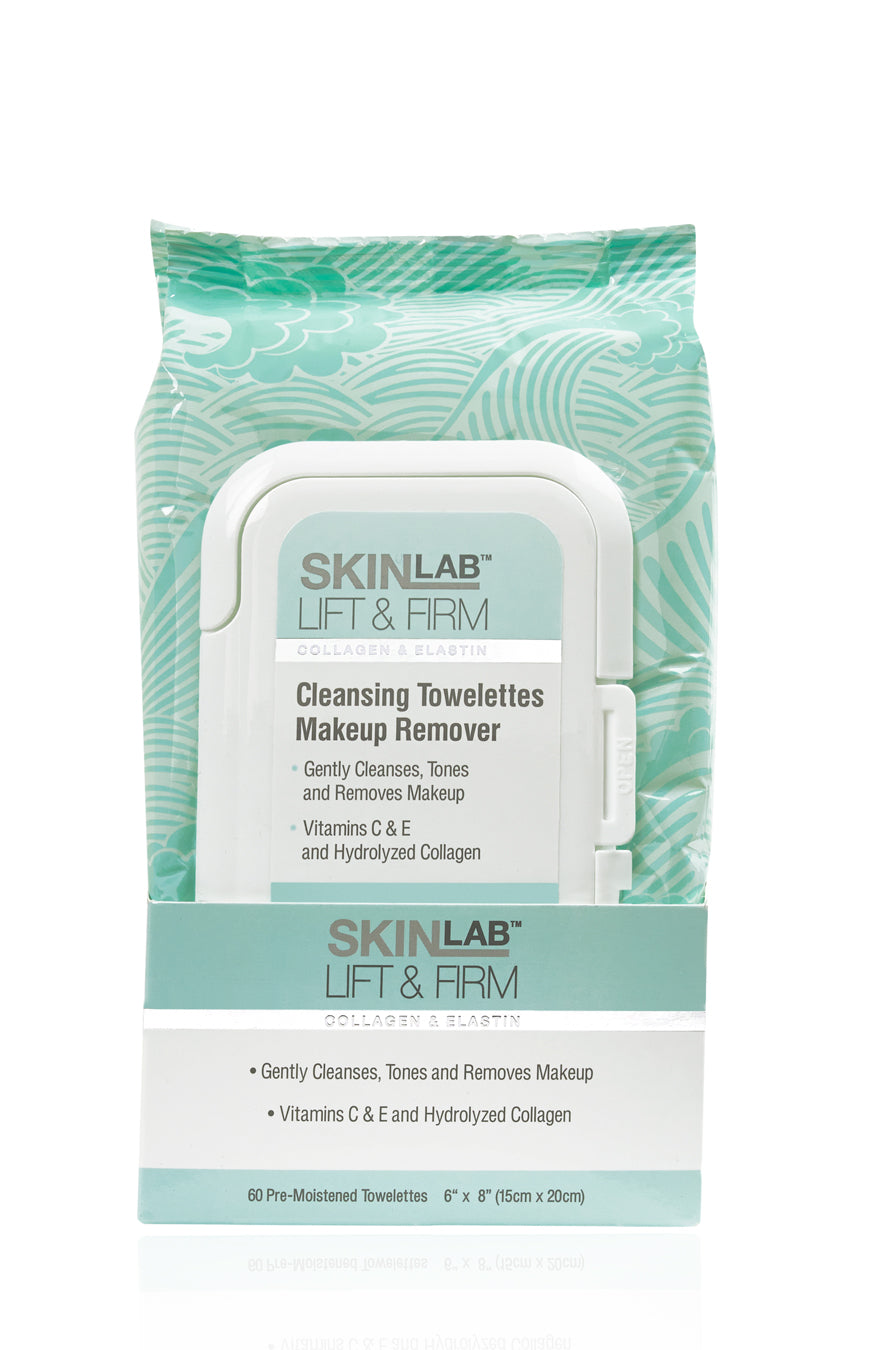 SkinLab Cleansing (60 Count) Towlettes Makeup Remover - ADDROS.COM