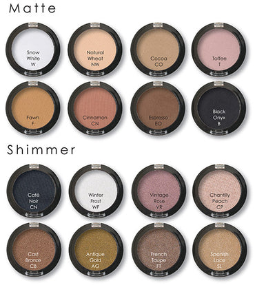 Mehron Makeup E.Y.E Matte Powder Eye Shadow - Winter Frost - ADDROS.COM