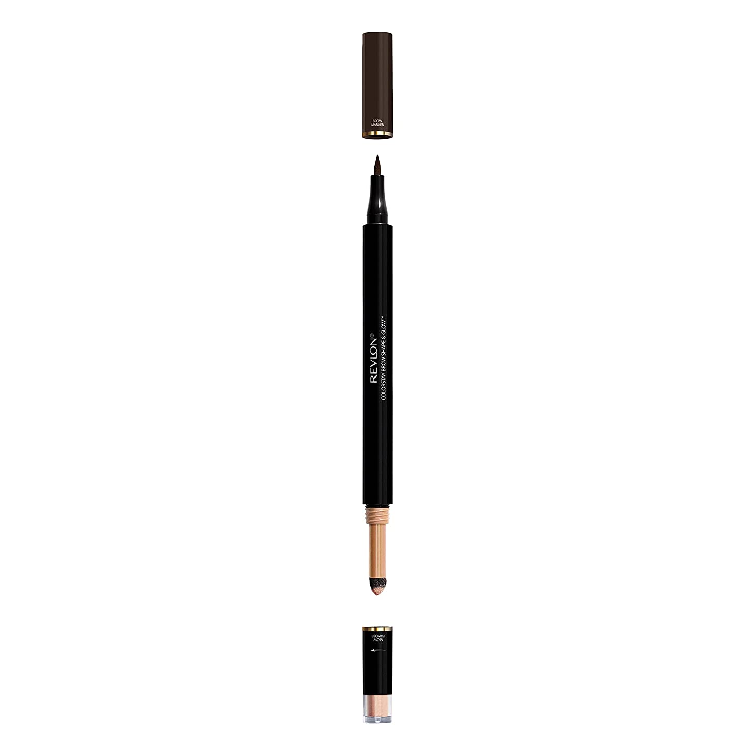 REVLON ColorStay Brow Shape and Glow, 250 Soft Black