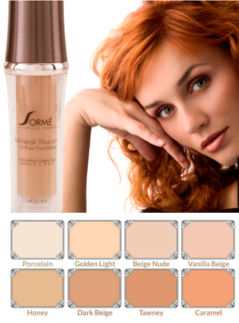 Sorme Cosmetics Mineral Illusion Foundation - Dark Beige 715 - ADDROS.COM