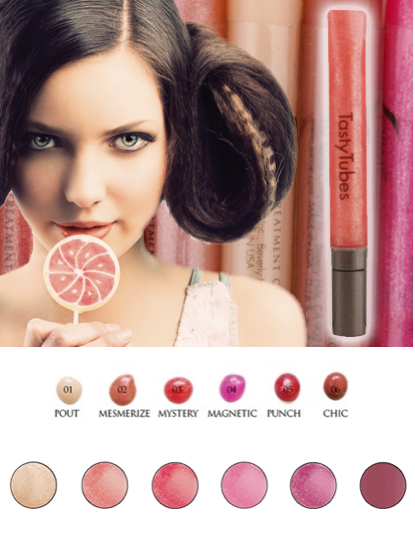 Tasty Tubes Sheer Shiny Lip Glossn - Mesmerize (02) - ADDROS.COM