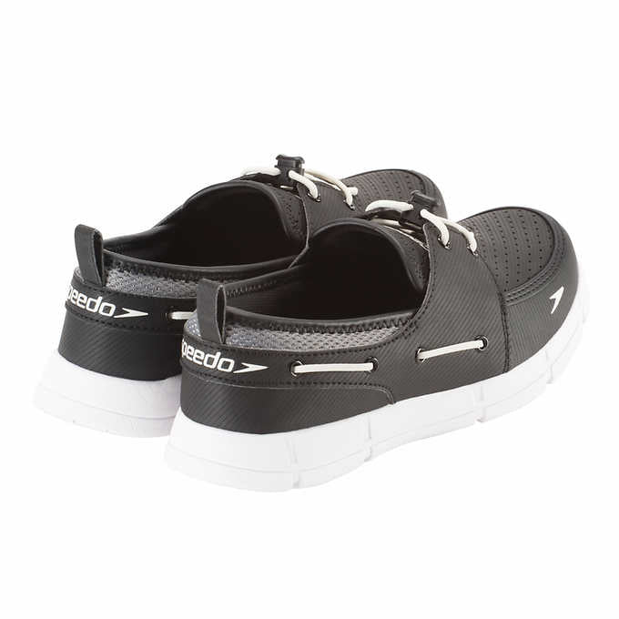Speedo Ladies' Boat Shoe, (Size 8) Black - ADDROS.COM