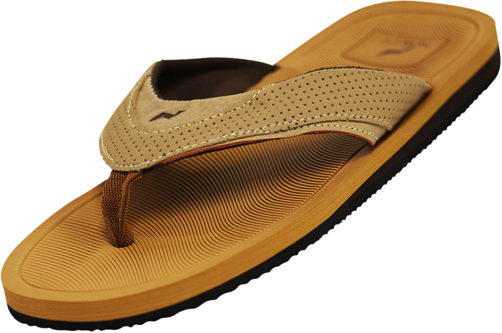 NORTY Men's Comfort Casual Arch Support Flip Flop Sandal (11170)