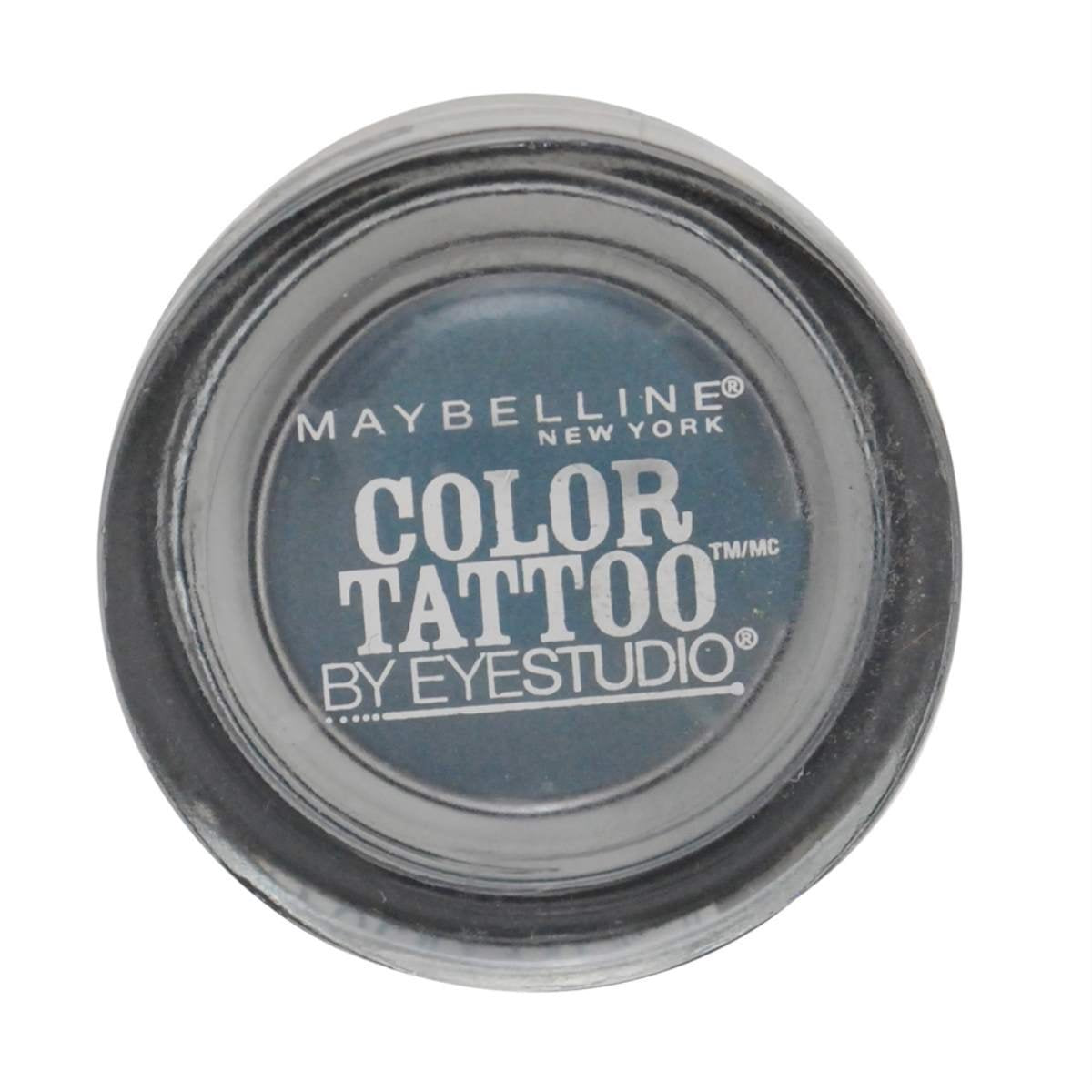 Maybelline Color Tattoo Metal Eyeshadow, Test My Teal 400 - ADDROS.COM