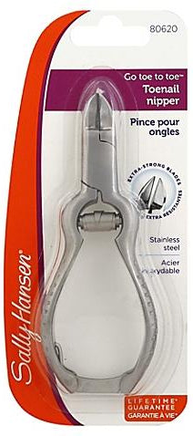 SALLY HANSEN Barrel Spring Curved Handle Toenail Nipper - ADDROS.COM