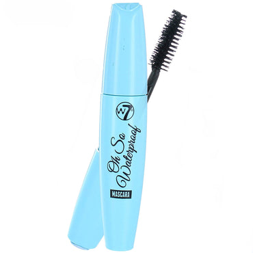 W7 COSMETICS Oh So Waterproof - Blackest Black Mascara - ADDROS.COM