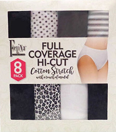 Felina Ladies' Hi-Cut Panty 8-pack - ADDROS.COM