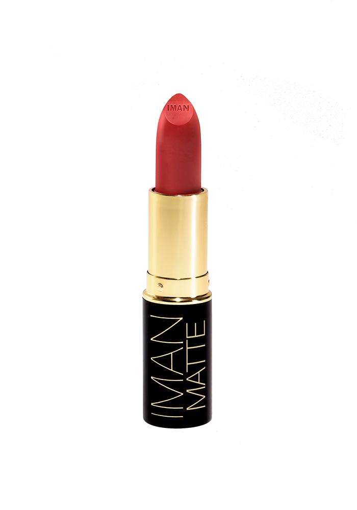 IMAN COSMETICS Luxury Matte Lipstick, Fetish - ADDROS.COM