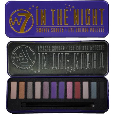 W7 COSMETICS, In The Night - Smokey Shades -12 in 1 Eyeshadow Palette - ADDROS.COM