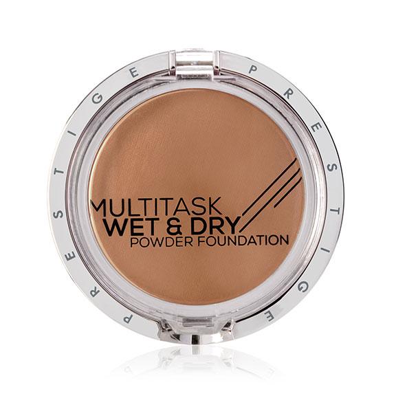 PRESTIGE COSMETICS Multitask Wet and Dry Powder Foundation - Cocoa (WD-15A) - ADDROS.COM