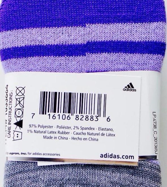 ADIDAS Women's Superlite Climate Socks - Purple (6 Pairs) - ADDROS.COM