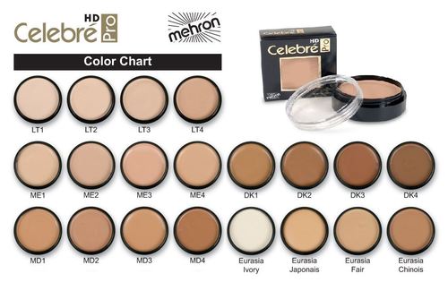 Mehron Makeup Celebre Pro HD Cream Foundation - Eurasia Chinois - ADDROS.COM