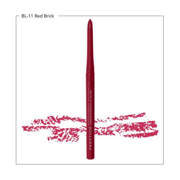 PRESTIGE Waterproof Automatic Lipliner, Red Brick BL-11 - ADDROS.COM