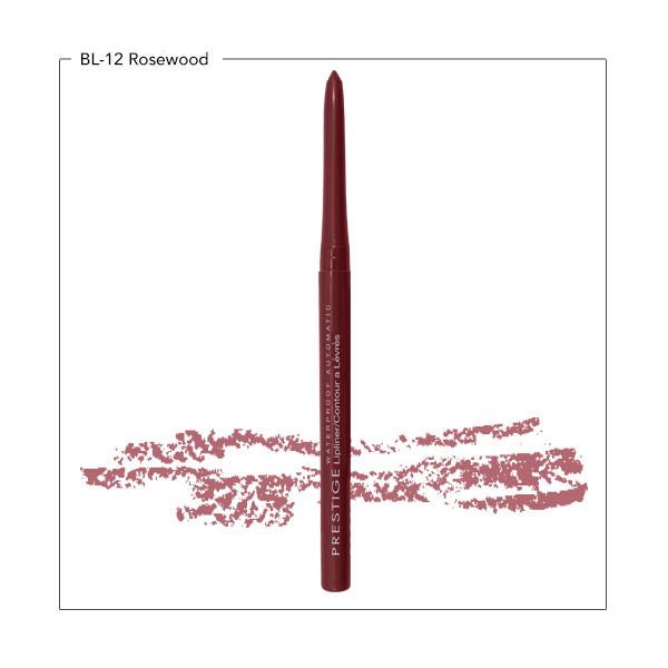 PRESTIGE Waterproof Automatic Lipliner, Rosewood BL-12 - ADDROS.COM