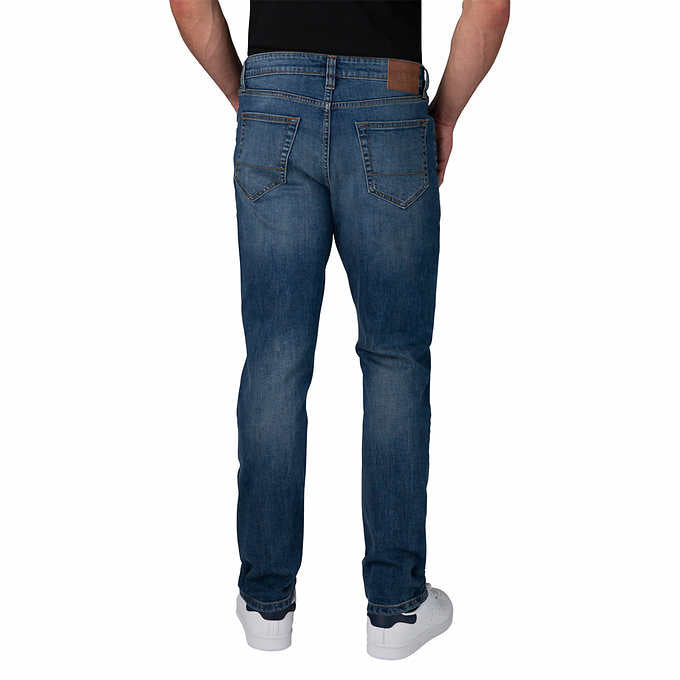 IZOD Men's Comfort Stretch Blue Jean (34 x 29) ADDROS.COM