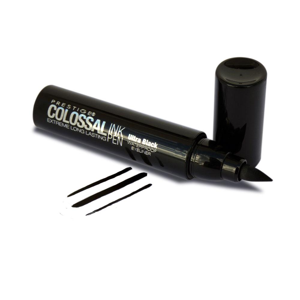 PRESTIGE COSMETICS Colossal Ink Pen, Ultra Black (CIM-01) - ADDROS.COM