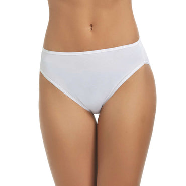 Felina Ladies' Hi-Cut Panty - Medium Assorted Colors (8-pack) - ADDROS.COM