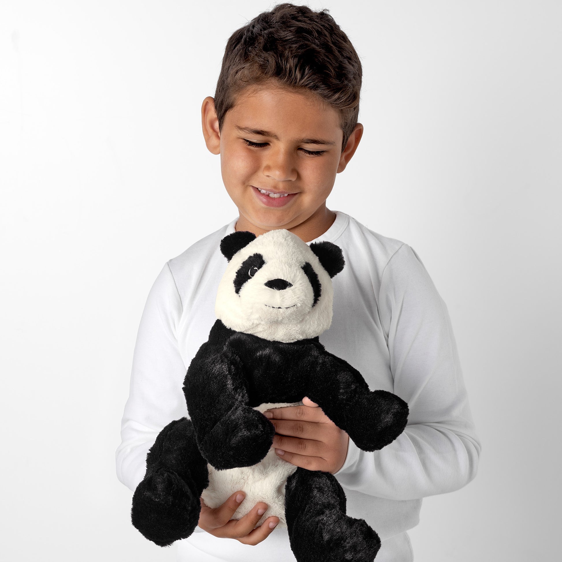 KRAMIG White/black Baby Panda Soft Toy