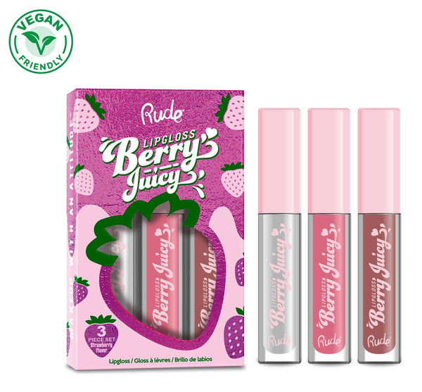 Rude Cosmetics Berry Juicy Lip Gloss Set - Lipgloss