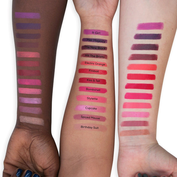 Styli-Style Luxe Lips Creamy Lipstick - Spiced Mauve - ADDROS.COM
