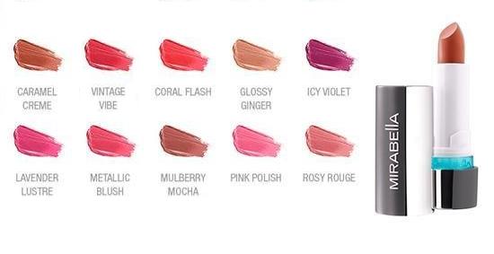Mirabella Colour Vinyl Lipstick - Glossy Ginger - ADDROS.COM