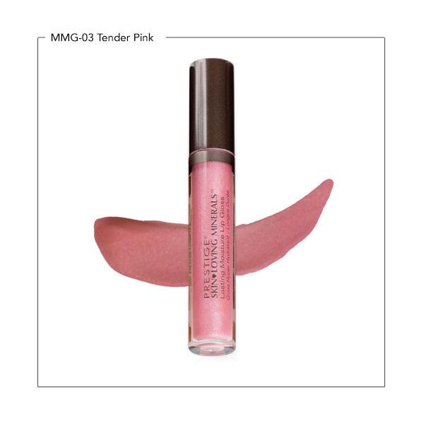 PRESTIGE Skin Loving Minerals Lasting Moisture Lip Gloss, [MMG-03] Tender Pink - ADDROS.COM