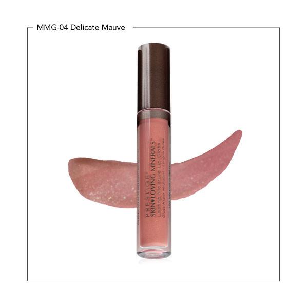 PRESTIGE Skin Loving Minerals Lasting Moisture Lip Gloss, Delicate Mauve - ADDROS.COM