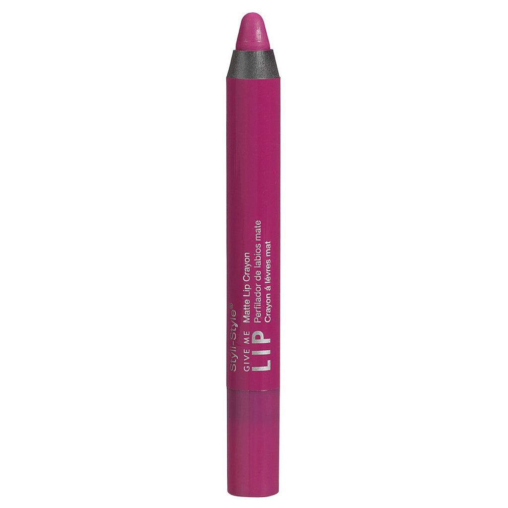 Styli-Style Cosmetics Make It Matte - Creamy Matte Lip Crayon - Or-Chid at Heart - ADDROS.COM