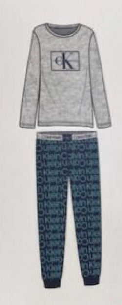 Calvin Klein Kids Girls 2-Piece Cozy Pajama Lounge Set