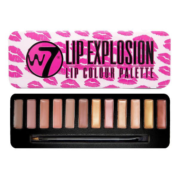 W7 Cosmetics Lip Explosion Lipstick Palette - 0.28 fl oz (8g) - ADDROS.COM