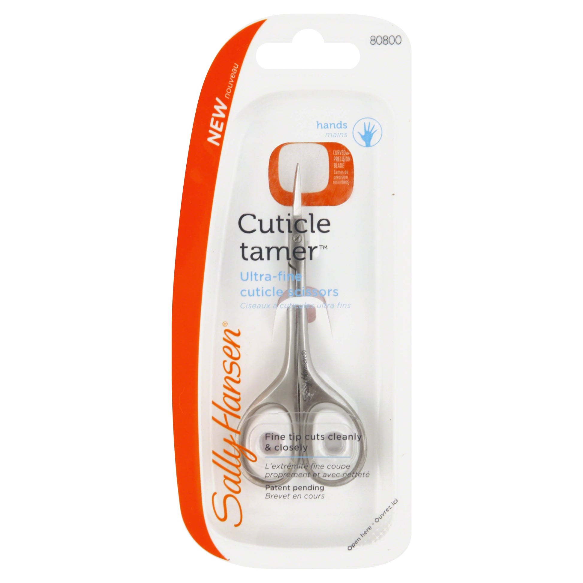 Sally Hansen Cuticle Tamer-Cuticle Scissors-Ultra Fine Tip (80800) - ADDROS.COM