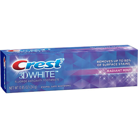Crest® 3D White Radiant Mint Toothpaste - ADDROS.COM