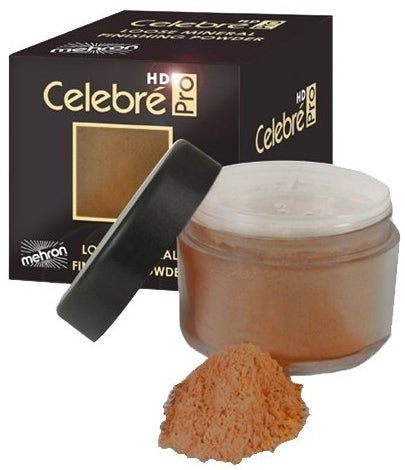Mehron Makeup Celebre Pro Mineral Powder - Sienna - ADDROS.COM